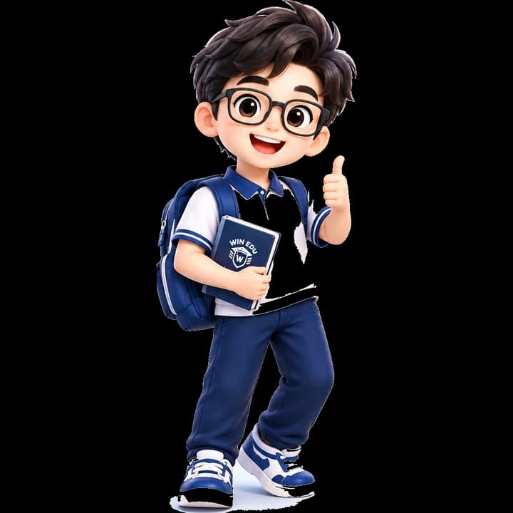 Nhân vật WIN — WIN toàn thân giơ ngón cái